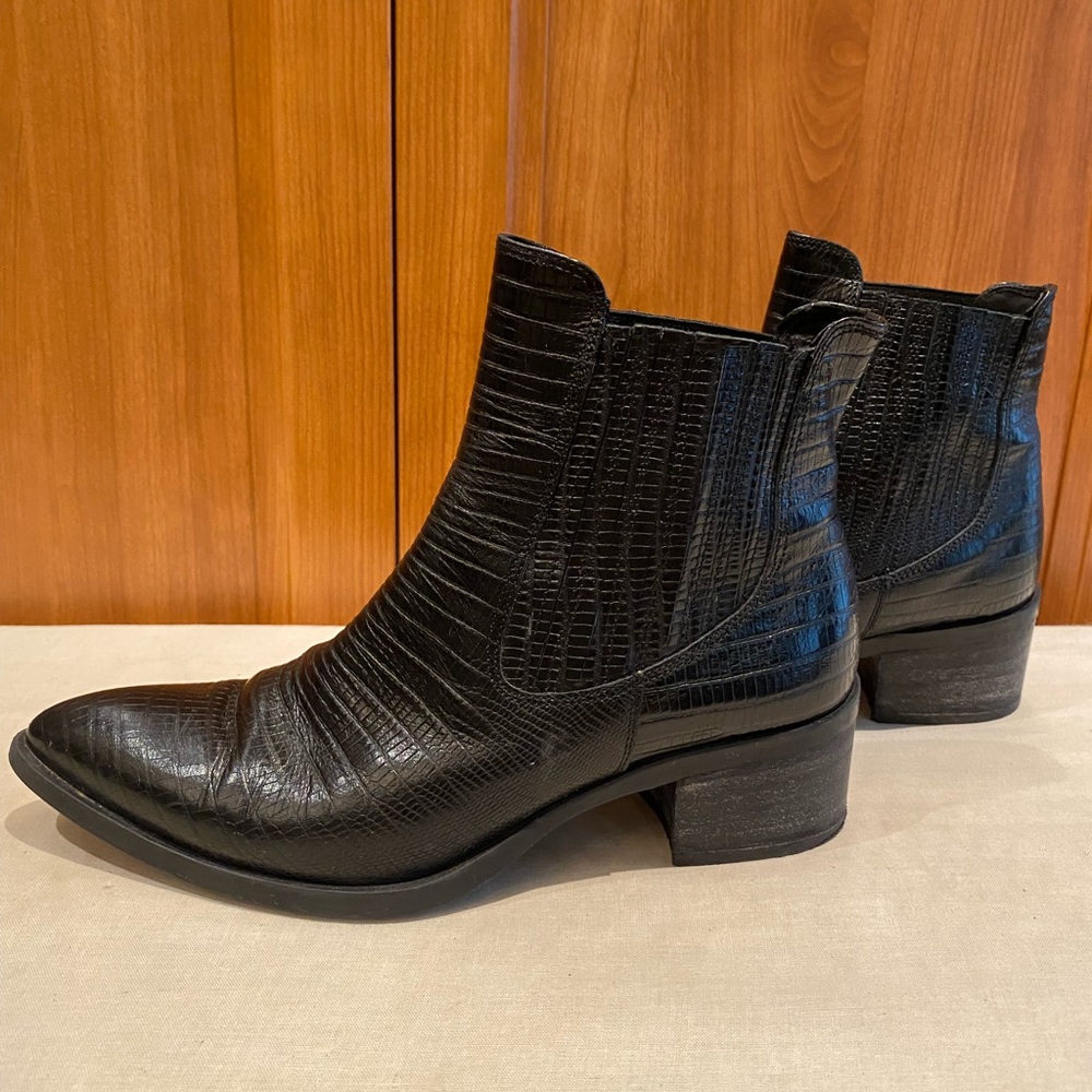 Piampiani Italian Western Ankle Boots